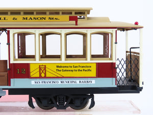 G Scale AMS AM66-011 San Francisco Powell & Mason Electric Cable Car #12
