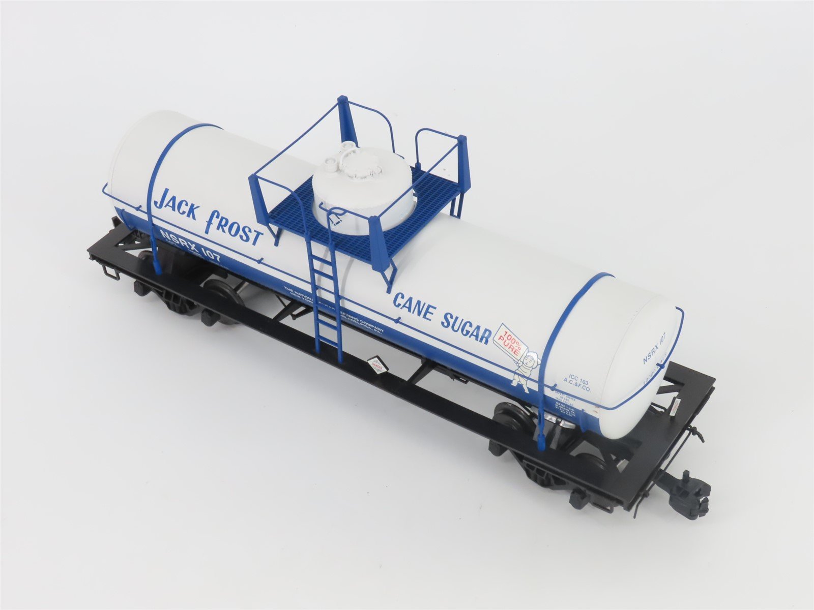 G Scale USA Trains R15123 NSRX Jack Frost 10,000 Gallon Tank Car #107
