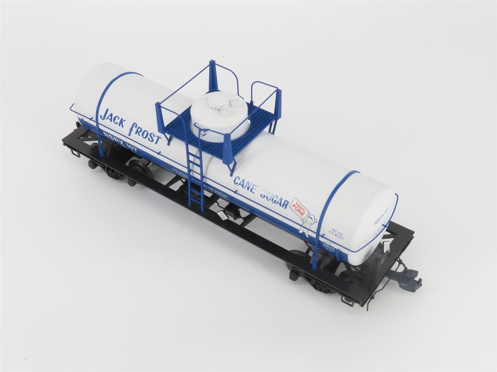 G Scale USA Trains R15123 NSRX Jack Frost 10,000 Gallon Tank Car #107