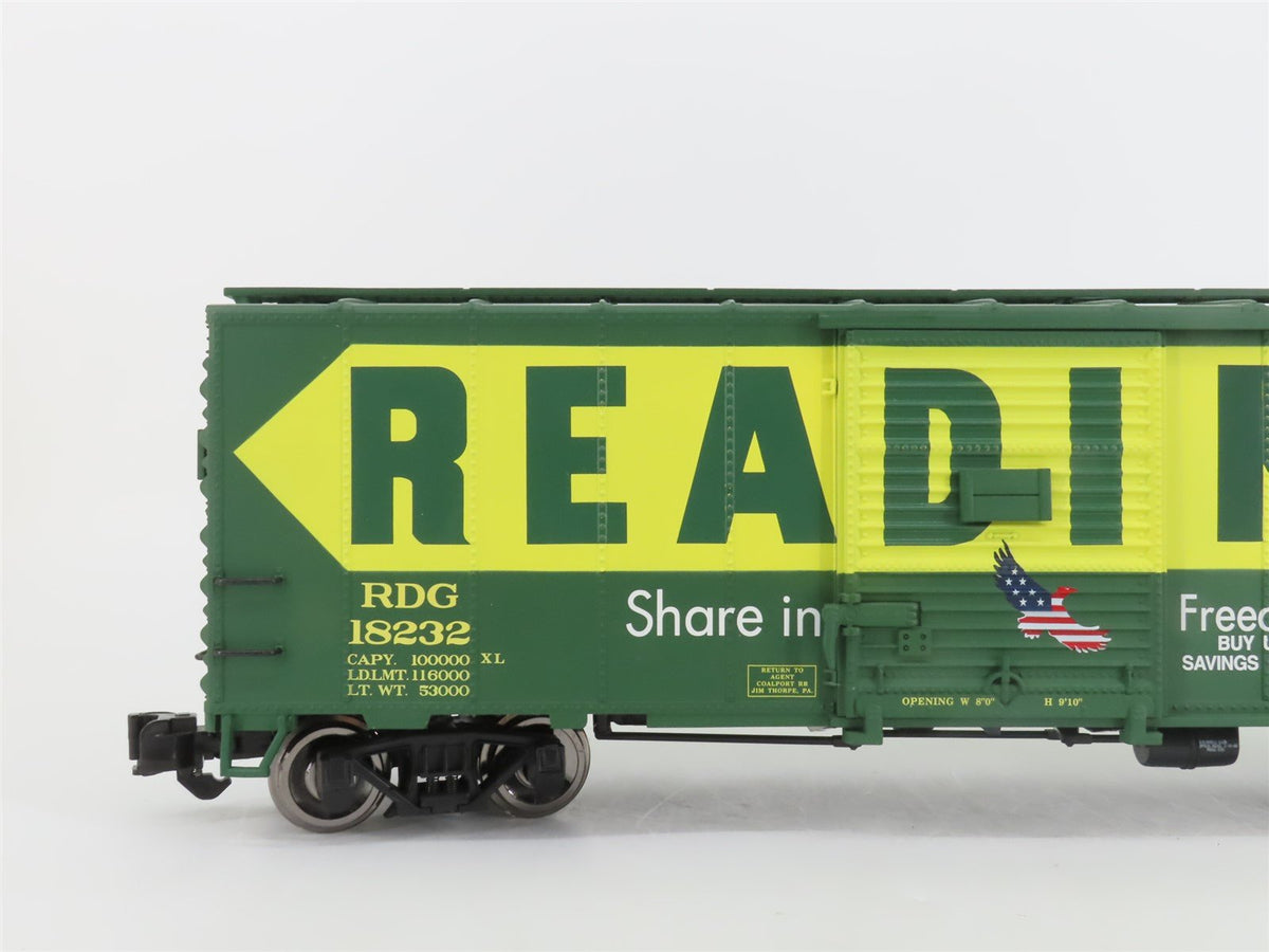 G Scale Aristocraft RDG Reading Share In Freedom Single Door Box Car #18232