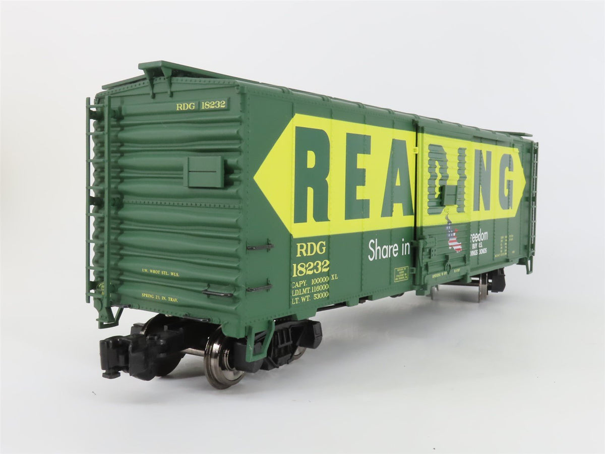 G Scale Aristocraft RDG Reading Share In Freedom Single Door Box Car #18232