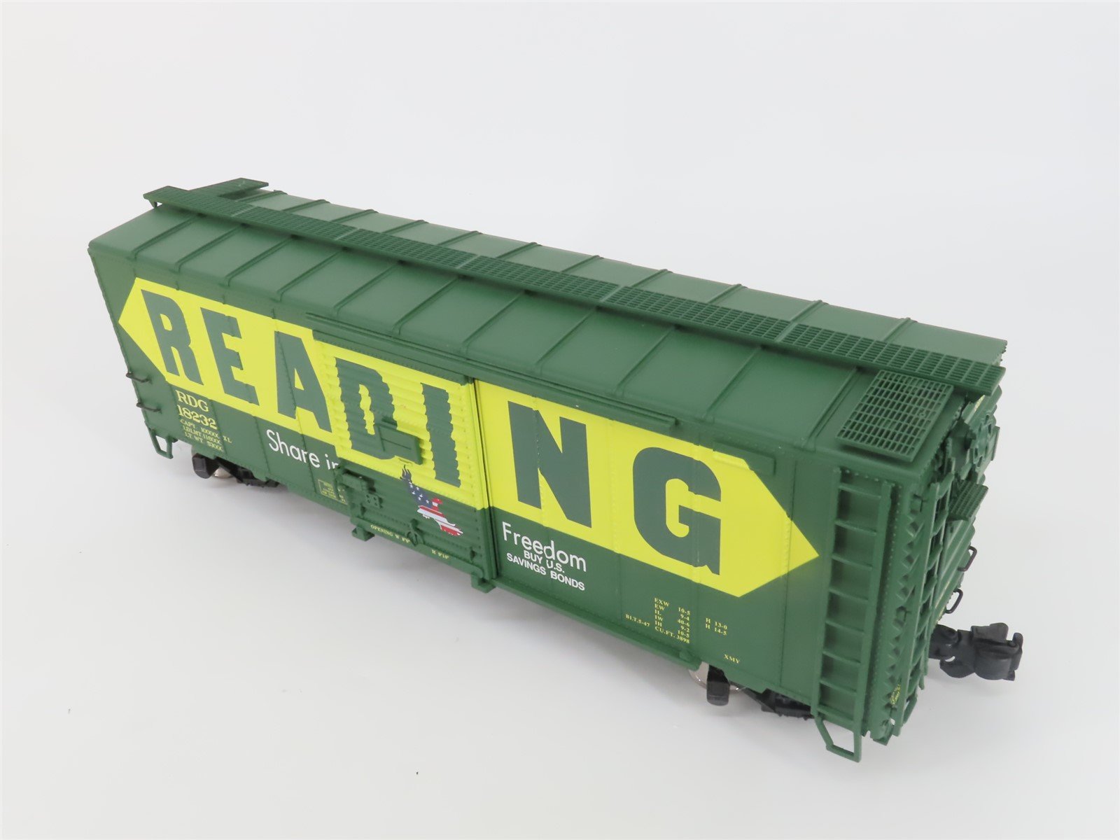 G Scale Aristocraft RDG Reading Share In Freedom Single Door Box Car #18232