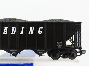 G Scale USA Trains R14015 RDG Reading 3-Bay Open Hopper #40216 w/Coal Load