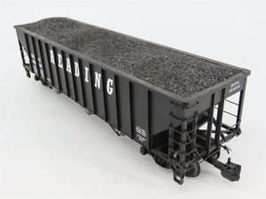G Scale USA Trains R14015 RDG Reading 3-Bay Open Hopper #40216 w/Coal Load