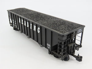 G Scale USA Trains R14015 RDG Reading 3-Bay Open Hopper #40216 w/Coal Load