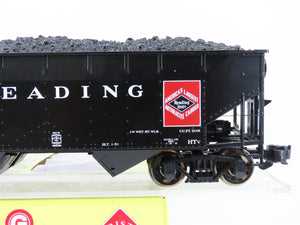 G Scale Aristo-Craft ART-41814B RDG Reading 2-Bay Hopper #86025 w/Coal Load