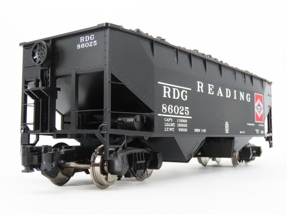 G Scale Aristo-Craft ART-41814B RDG Reading 2-Bay Hopper #86025 w/Coal Load