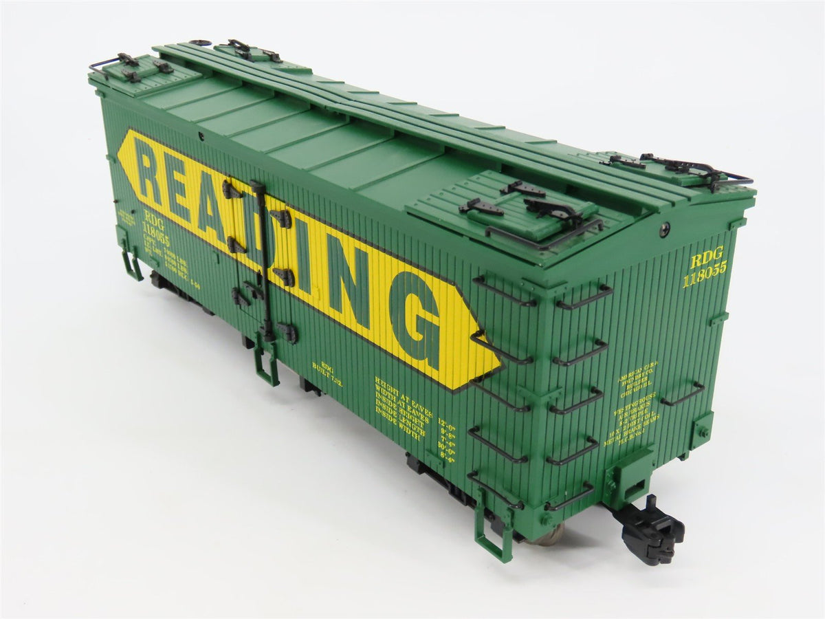 G Scale USA Trains RDG Reading Old Style Refrigerator Car #118055