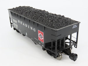 G Scale Aristo-Craft ART-41814C RDG Reading 2-Bay Hopper #86039 w/Coal Load
