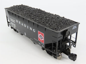 G Scale Aristo-Craft ART-41814C RDG Reading 2-Bay Hopper #86039 w/Coal Load