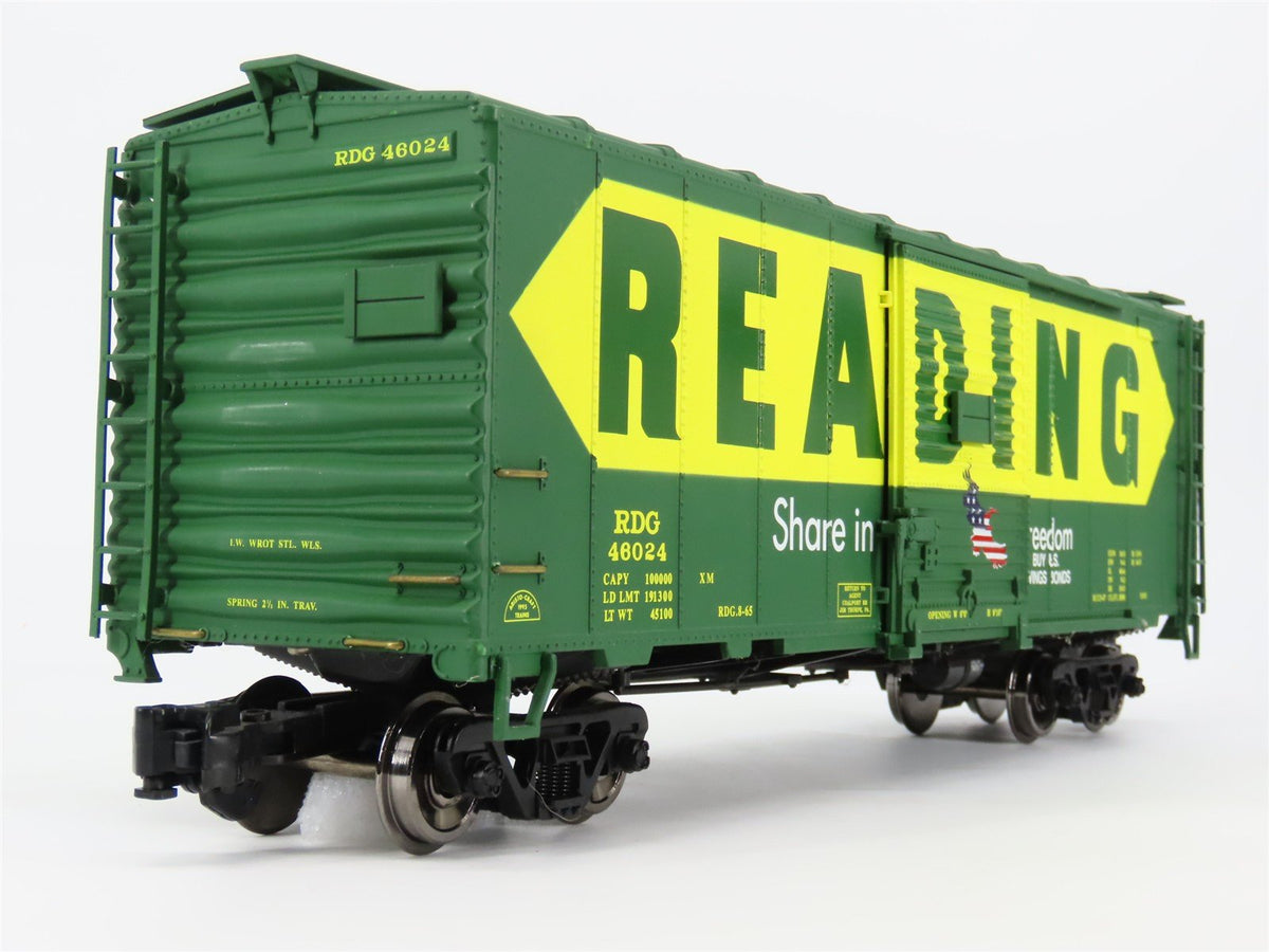 G Scale Aristo-Craft ART-46024 RDG Reading Steel Boxcar #46024