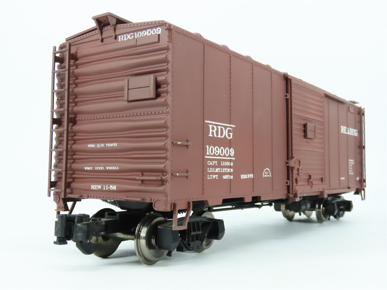 G Scale Aristo-Craft ART-46000 RDG Reading Steel Boxcar #109009