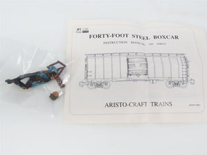 G Scale Aristo-Craft ART-46000 RDG Reading Steel Boxcar #109009