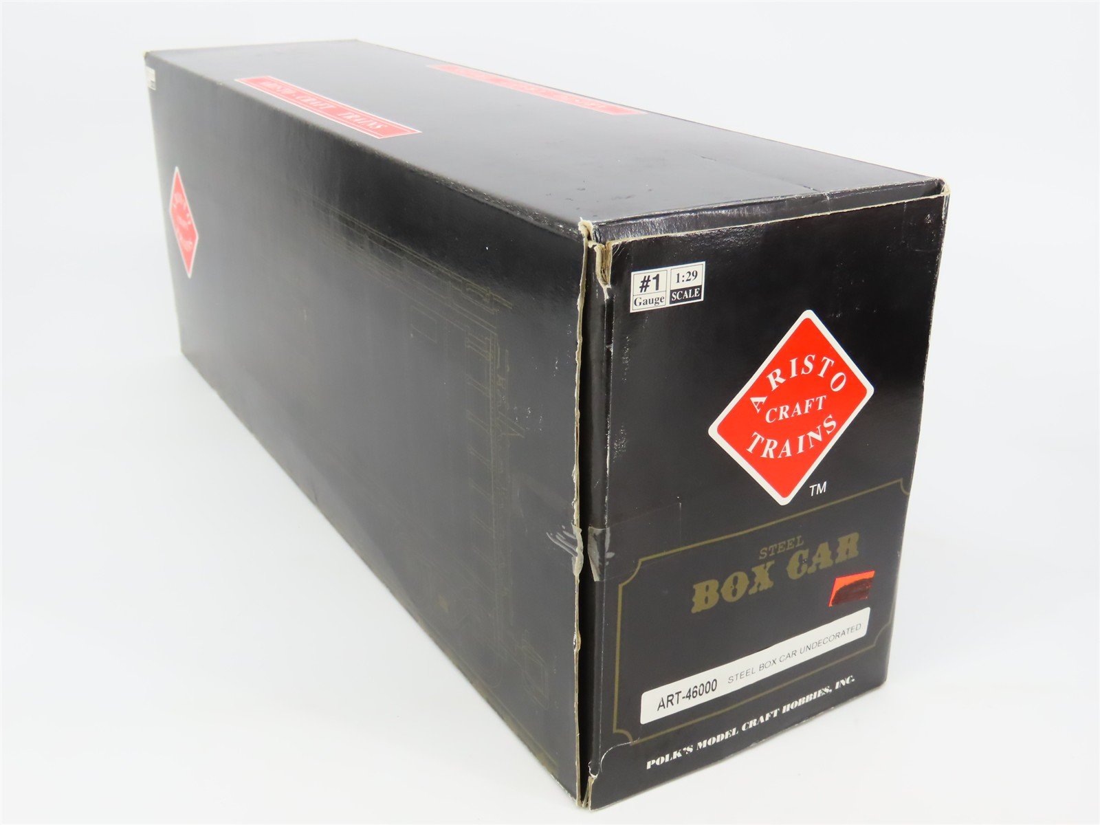 G Scale Aristo-Craft ART-46000 RDG Reading Steel Boxcar #109009