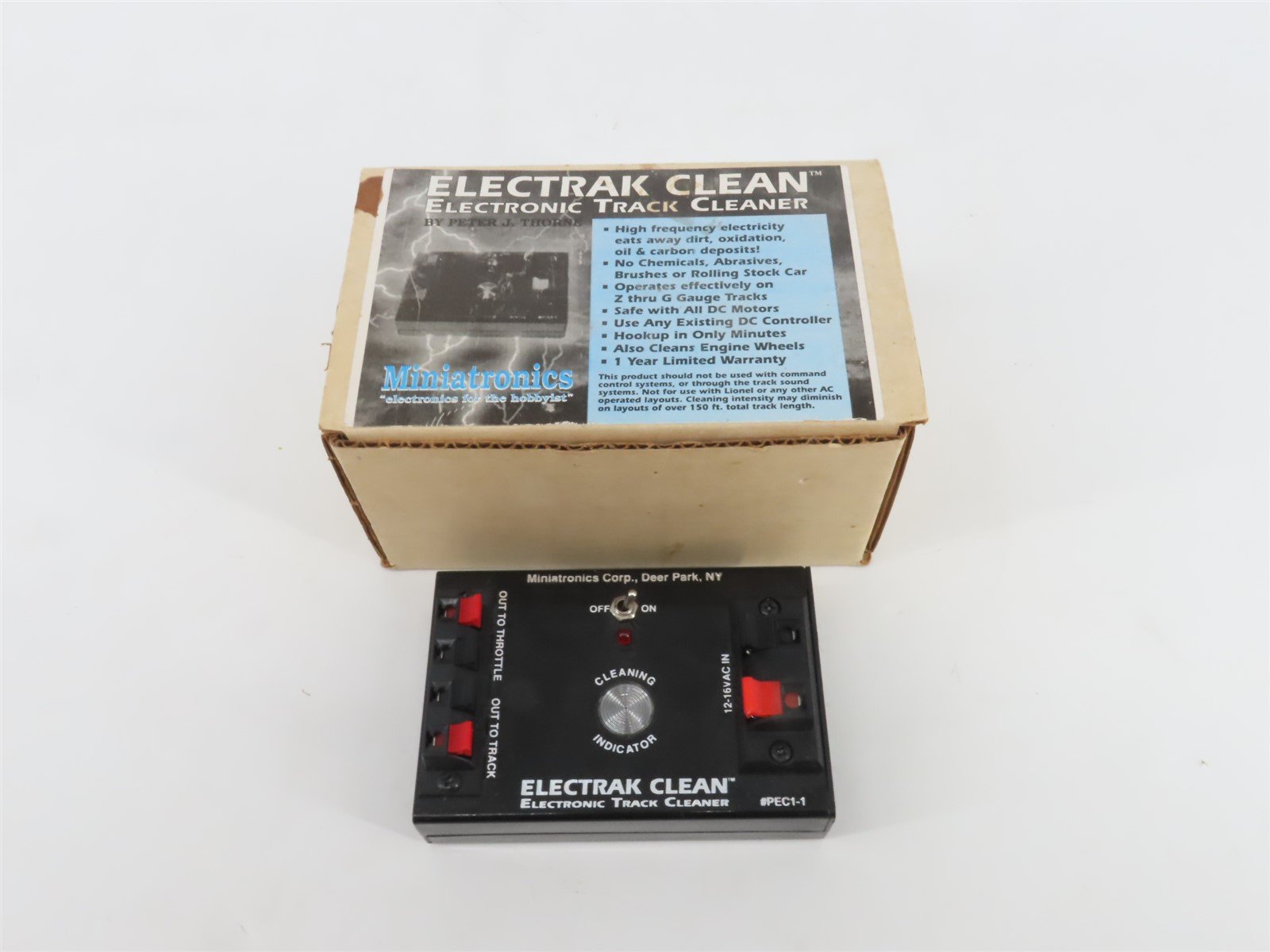 Miniatronics PEC1-1 Electrak Clean Electronic Track Cleaner