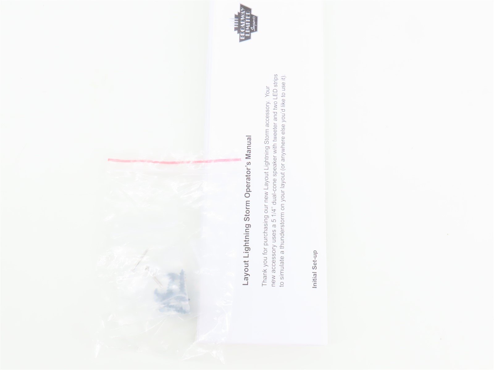 Broadway Limited Imports BLI 1632 Layout Lightning Storm