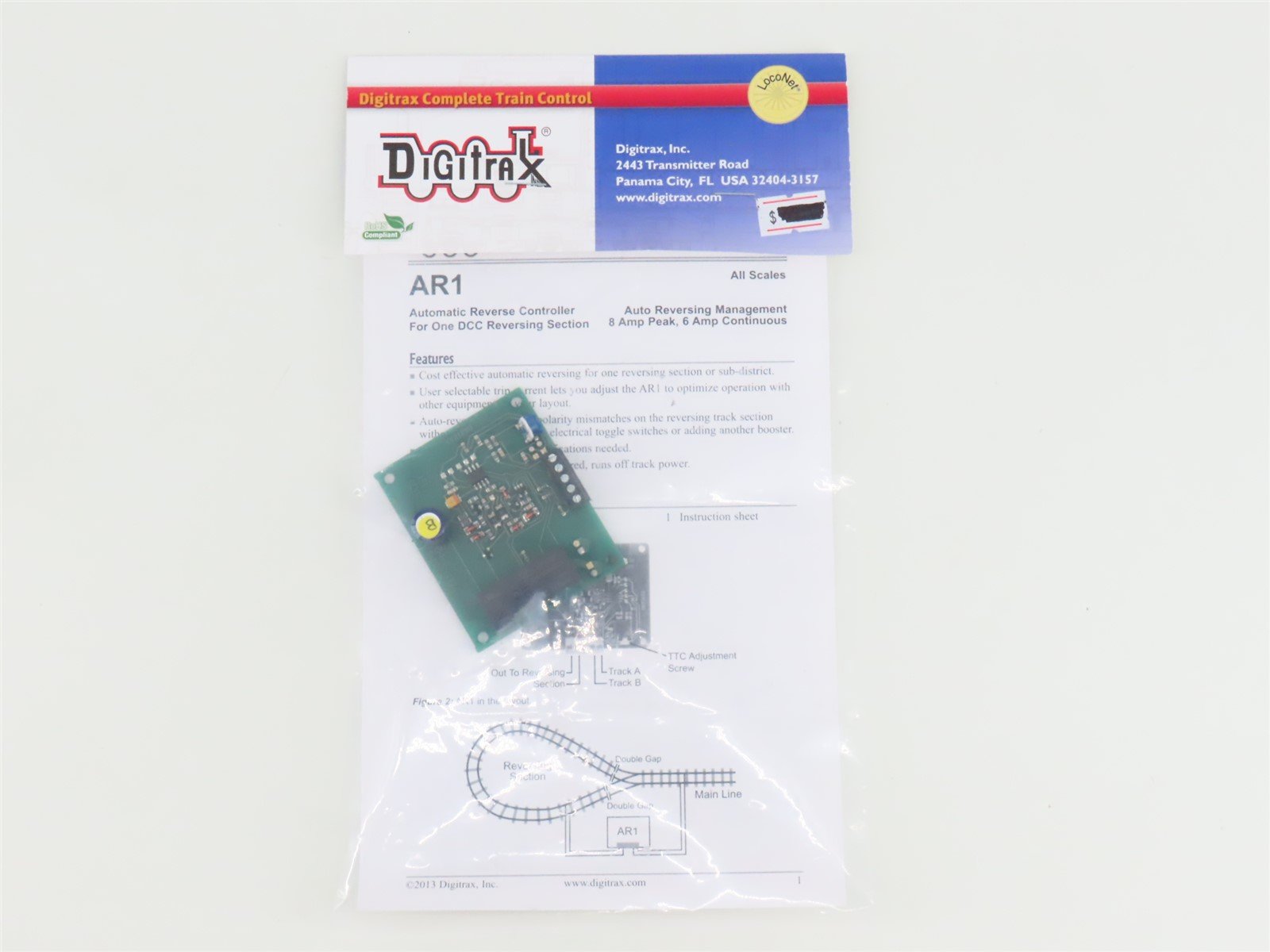 Digitrax AR1 Automatic Reverse Controller