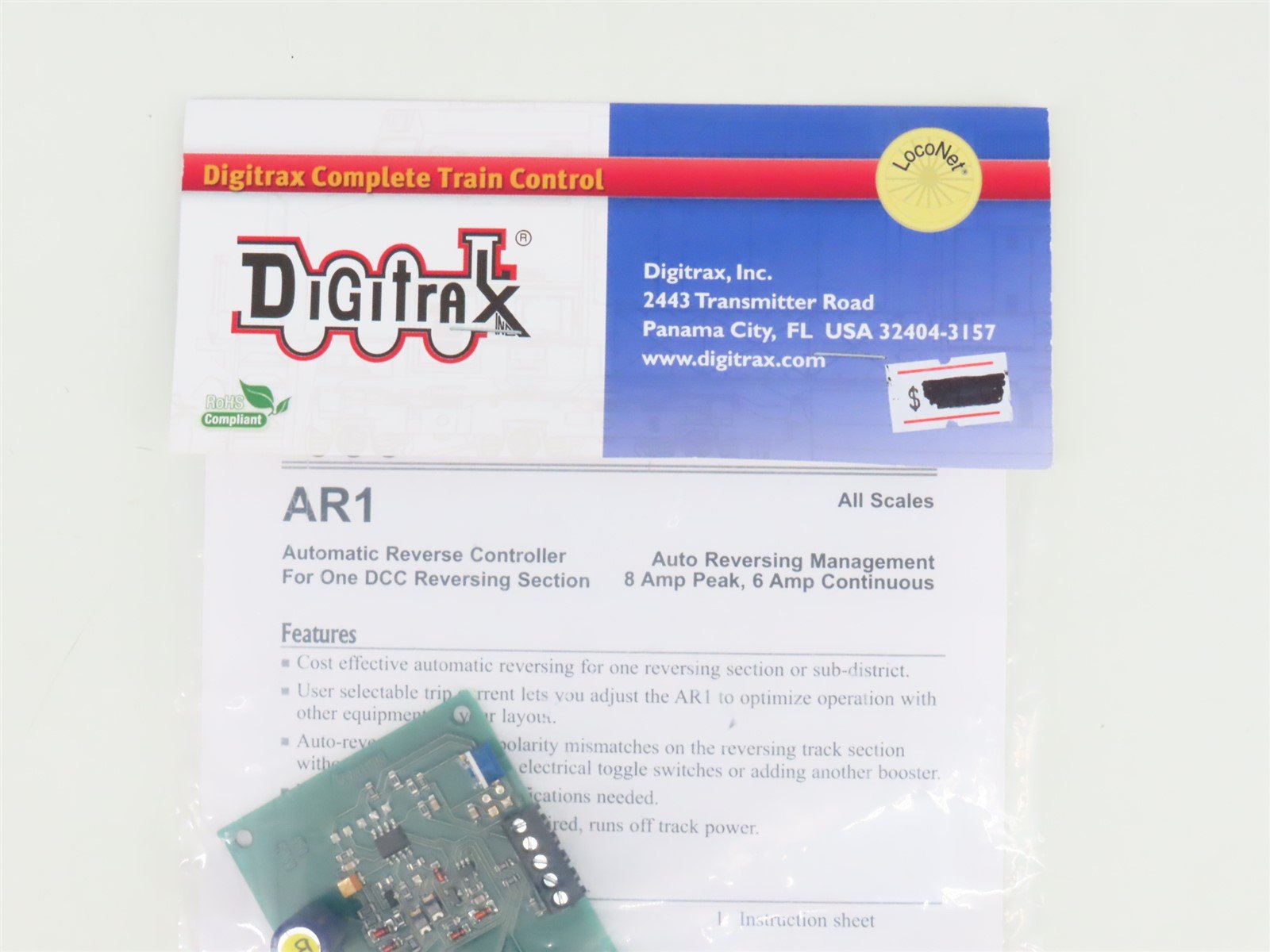Digitrax AR1 Automatic Reverse Controller