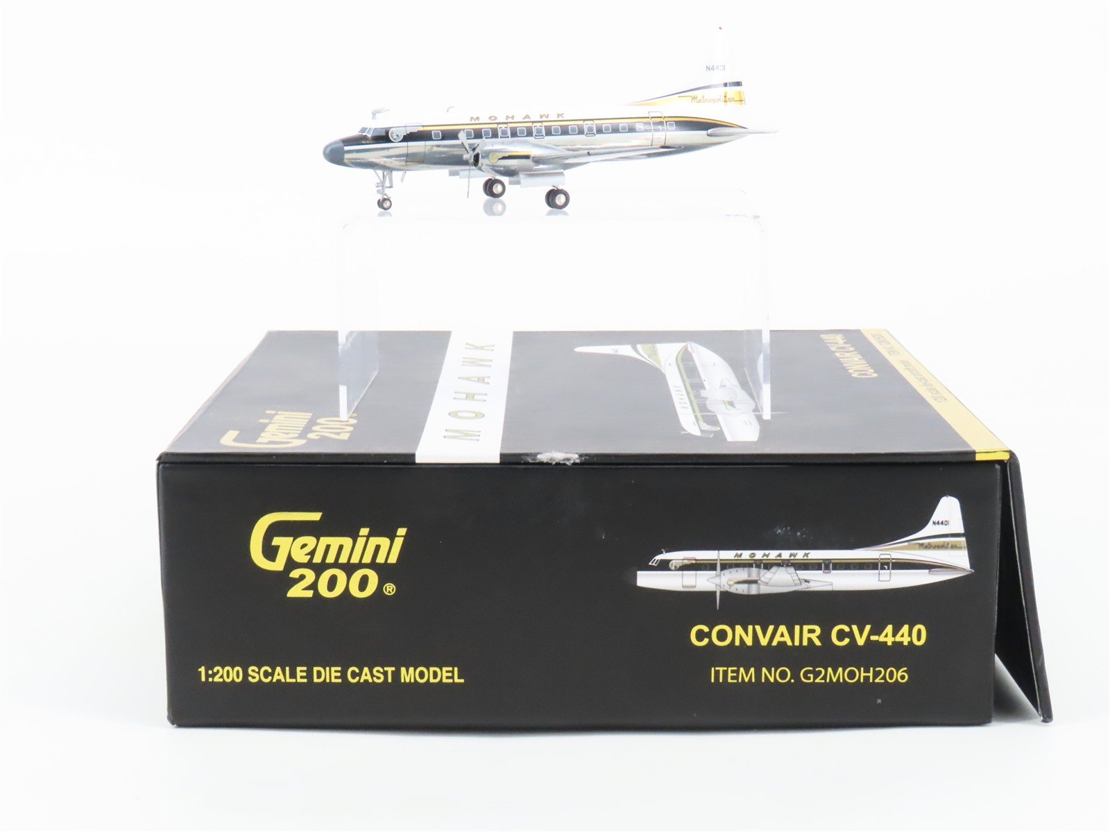 1:200 Scale Gemini Jets G2MOH206 Die-Cast Mohawk Convair CV-440 Airliner