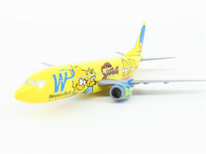 1:200 Scale Western Pacific Plastic The Simpsons Boeing 737 Airplanes w/Stand