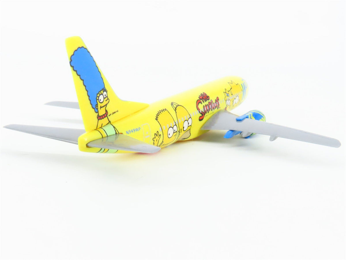 1:200 Scale Western Pacific Plastic The Simpsons Boeing 737 Airplanes w/Stand