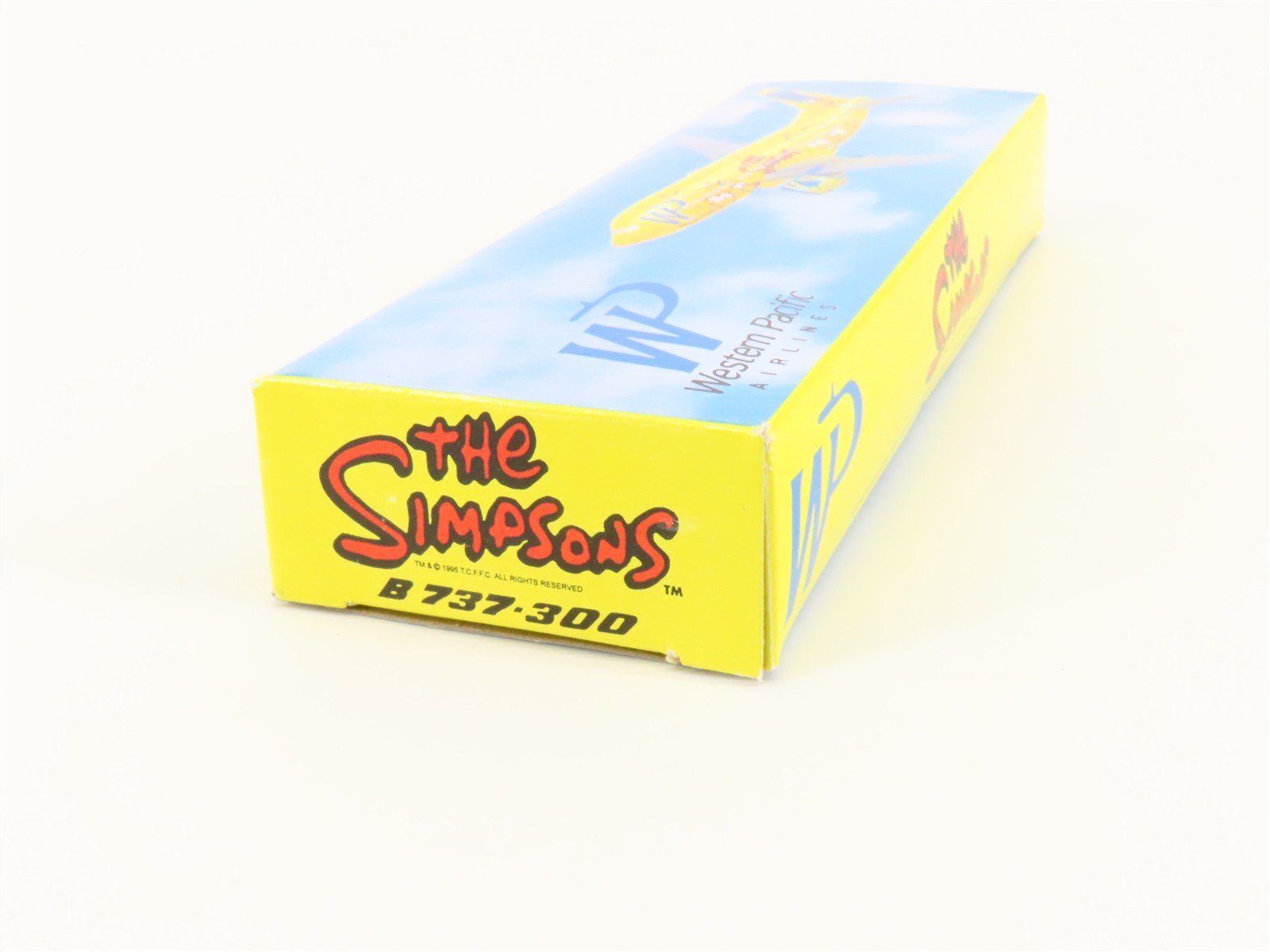 1:200 Scale Western Pacific Plastic The Simpsons Boeing 737 Airplanes w/Stand