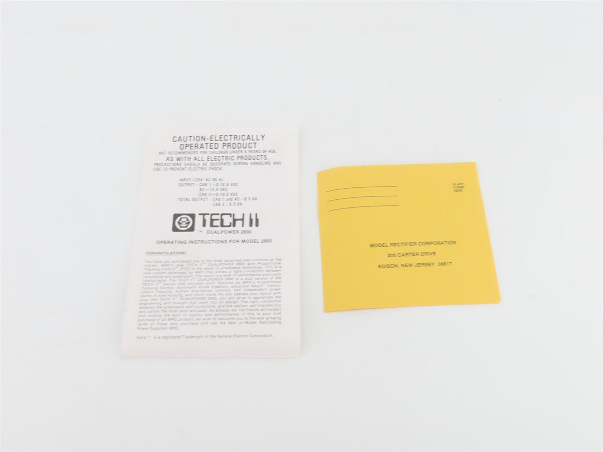 MRC AF115 Tech II Dualpower 2800 DC Throttle Transformer