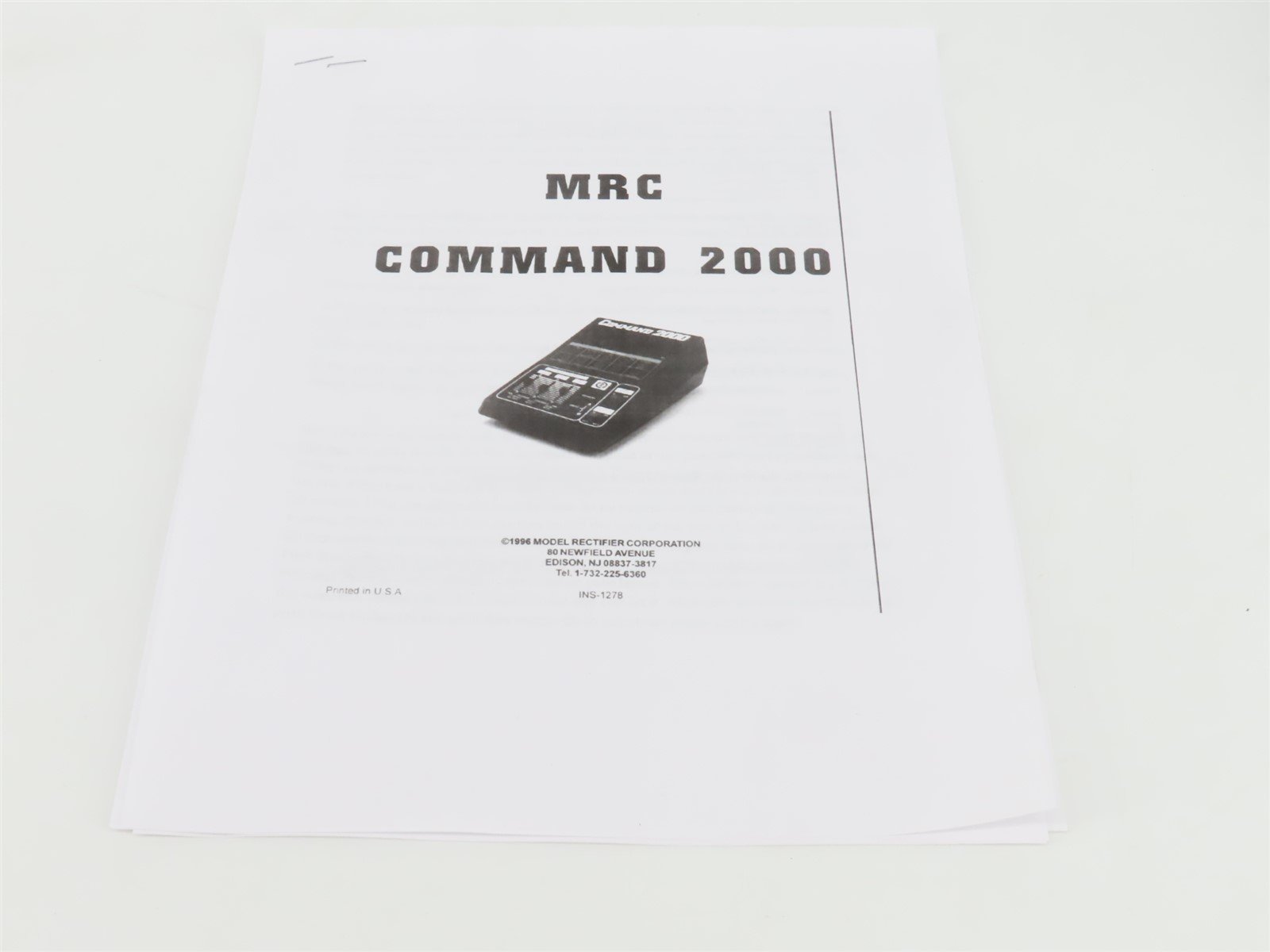 MRC AD090 Command 2000 DCC System