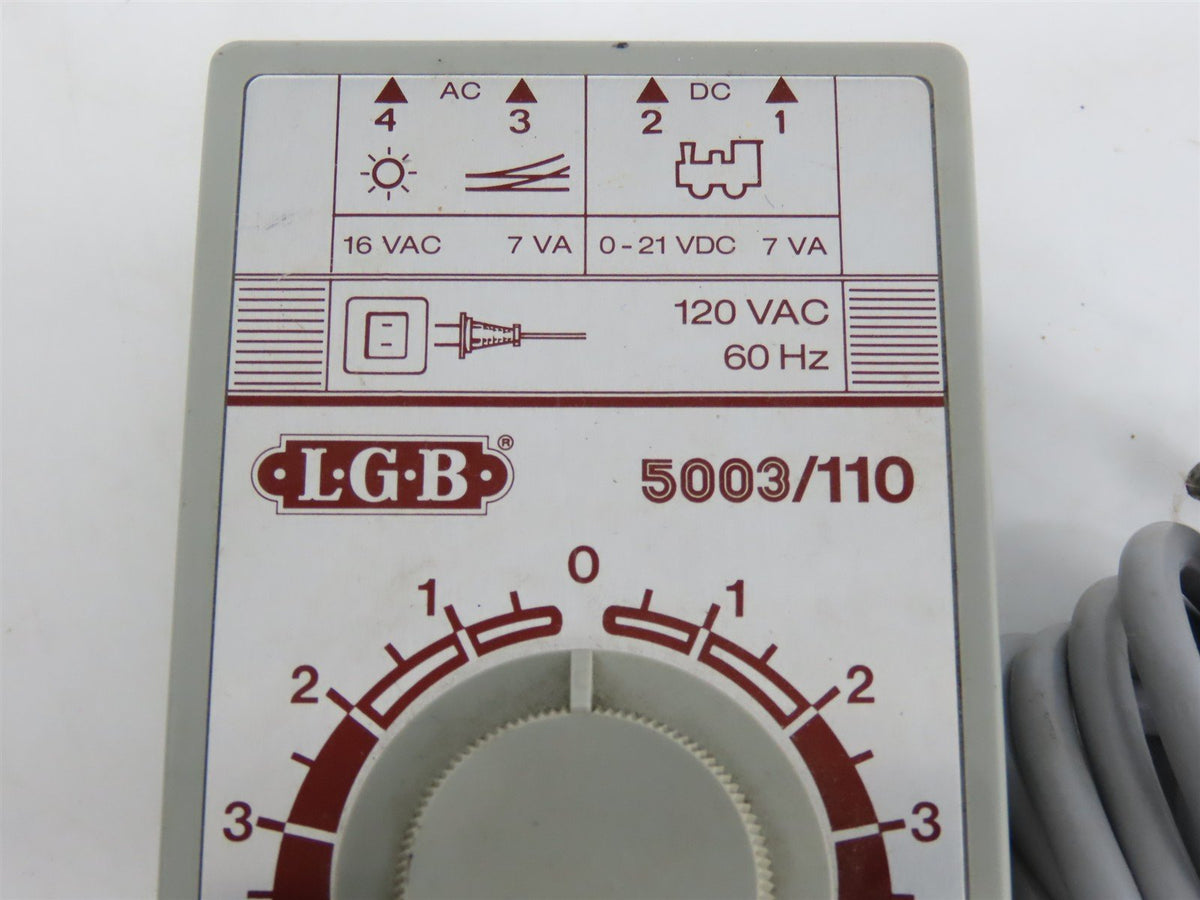LGB 5003/110 DC Transformer/Controller