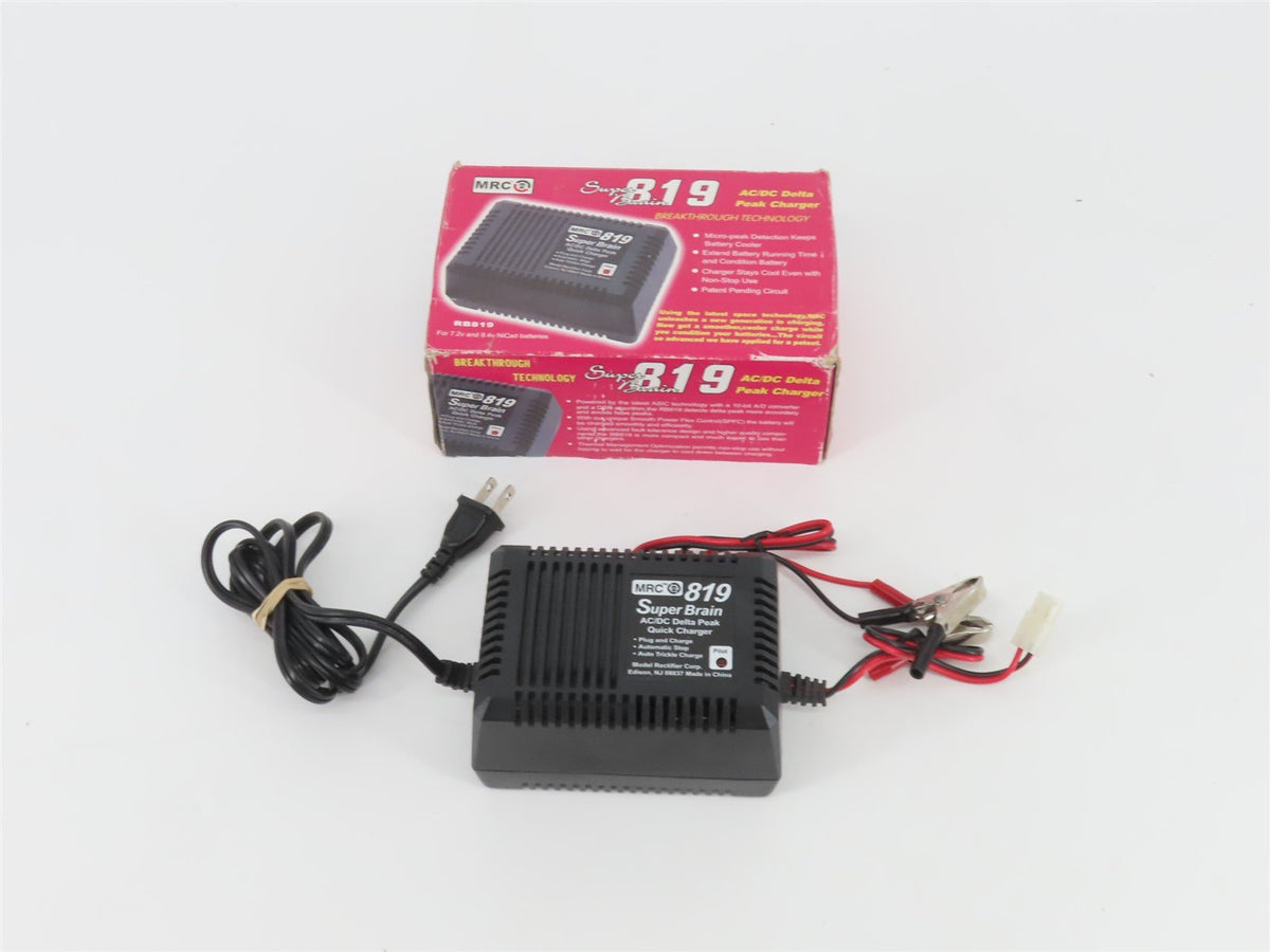 MRC RB819 Super Brain 819 AC/DC Delta Peak Battery Charger for 7.2V &amp; 8.4V NiCad