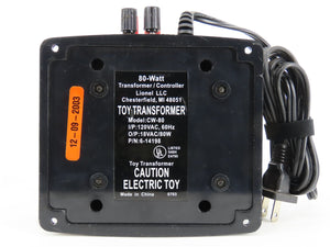 Lionel CW-80 AC Power Transformer