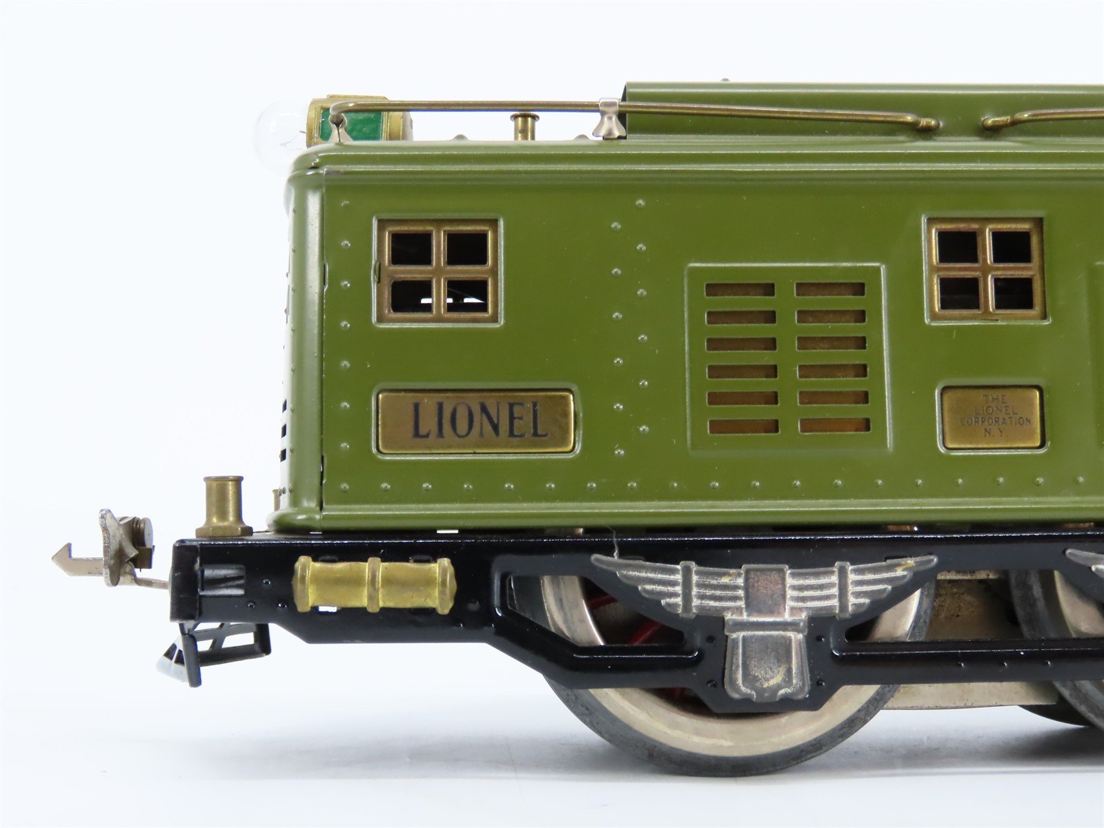 Standard Gauge Lionel Lines 0-4-0 Green Electric Locomotive #8