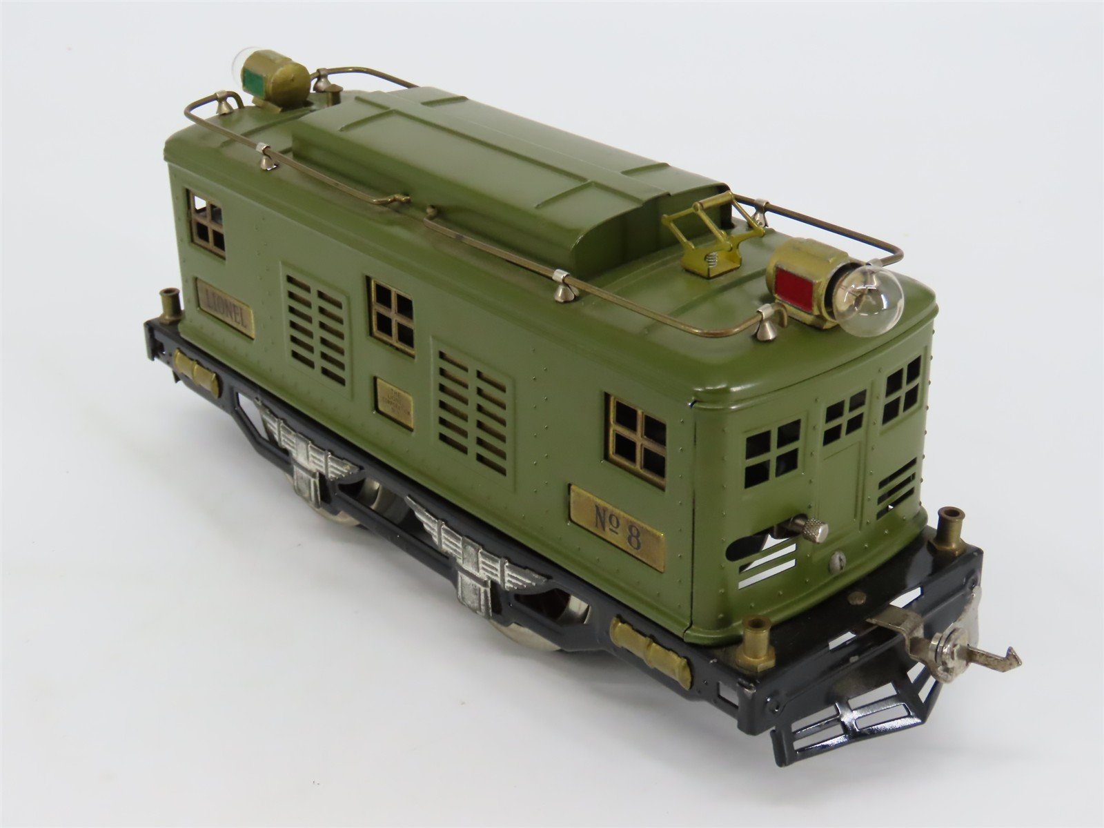 Standard Gauge Lionel Lines 0-4-0 Green Electric Locomotive #8