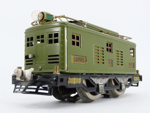 Standard Gauge Lionel Lines 0-4-0 Green Electric Locomotive #8