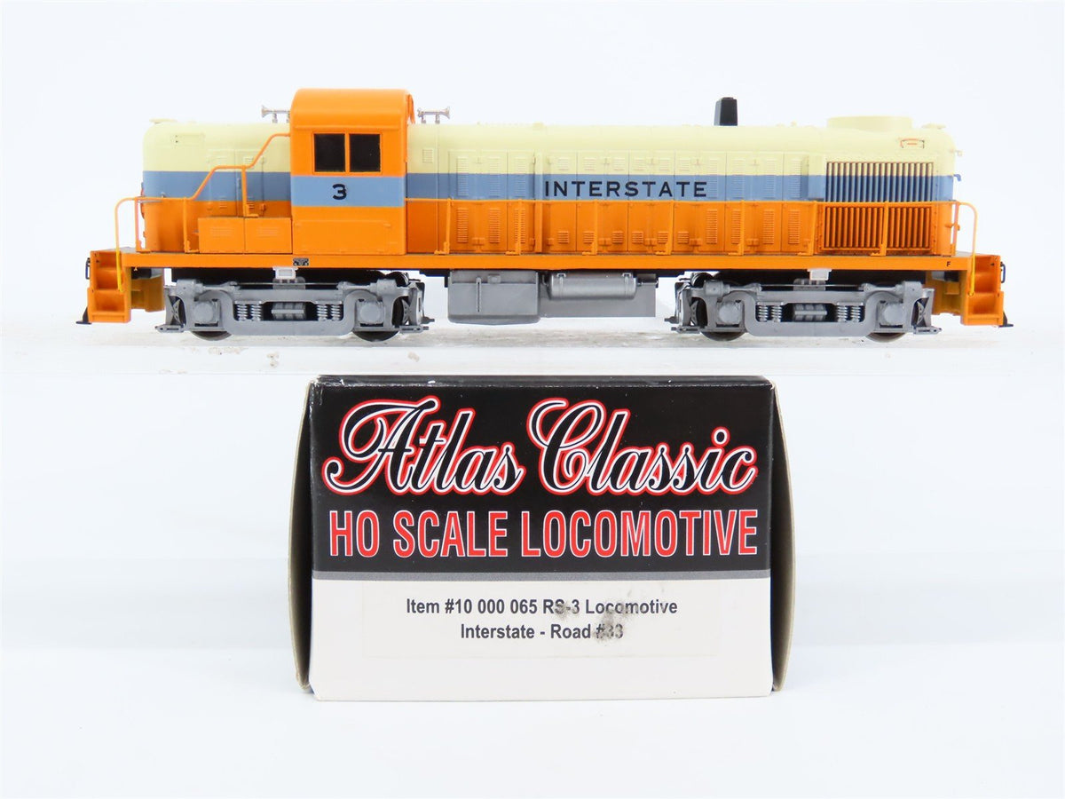 HO Scale Atlas Classic 10000065 Interstate RS-3 Diesel Locomotive #33