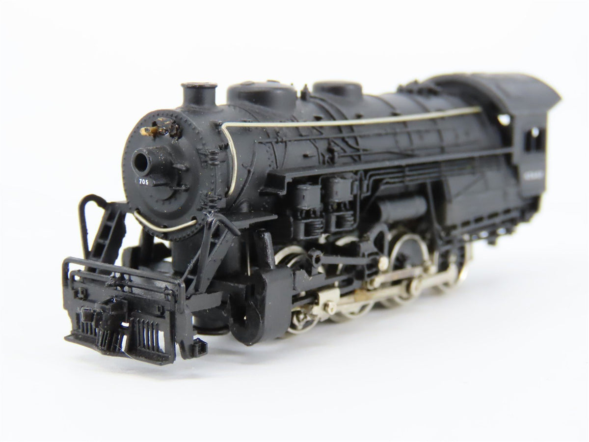 N Scale Bachmann 53052 ATSF Santa Fe 2-8-0 Steam Locomotive #705