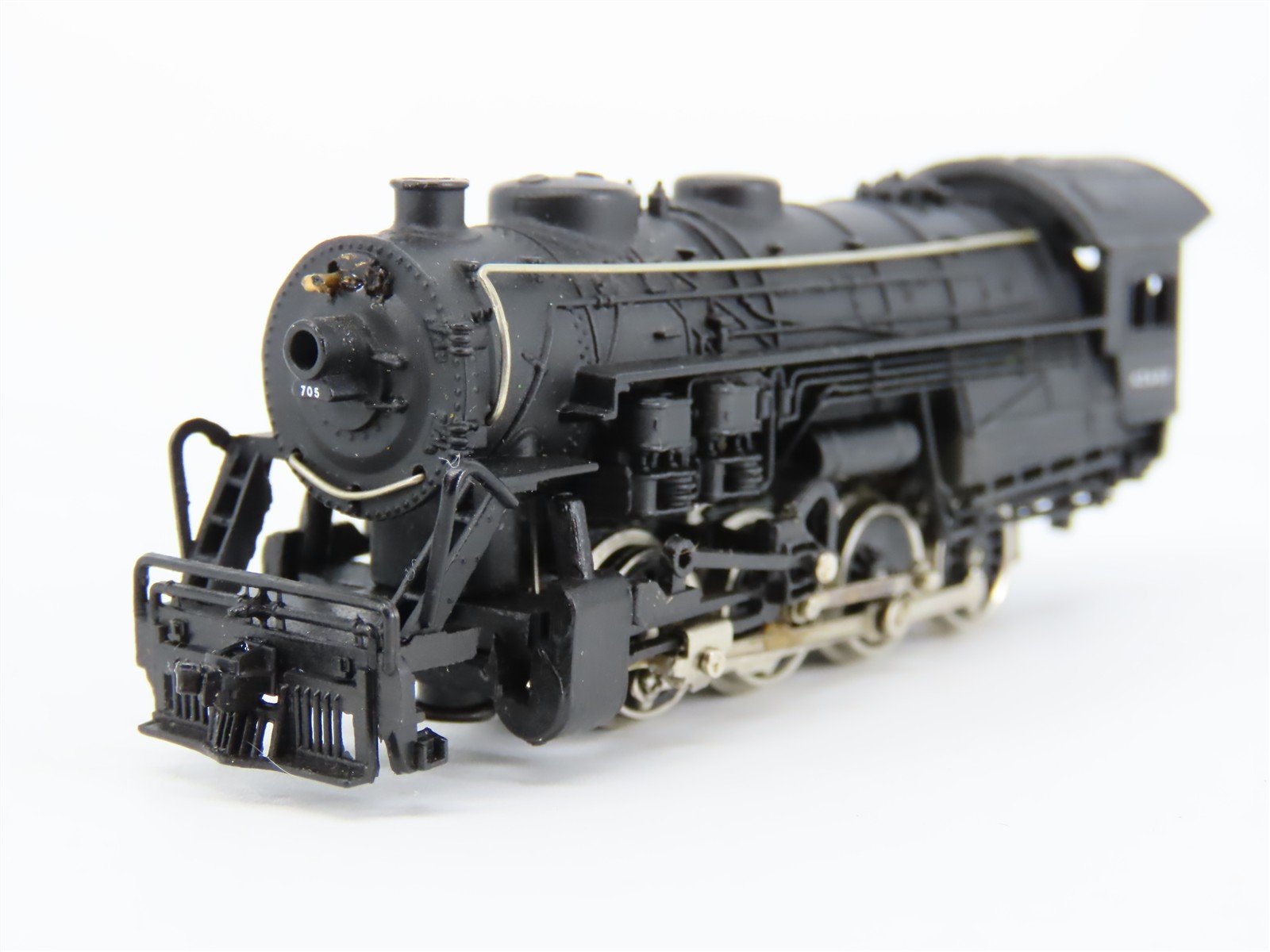 N Scale Bachmann ATSF Santa Fe 0-8-0 Steam Locomotive #705