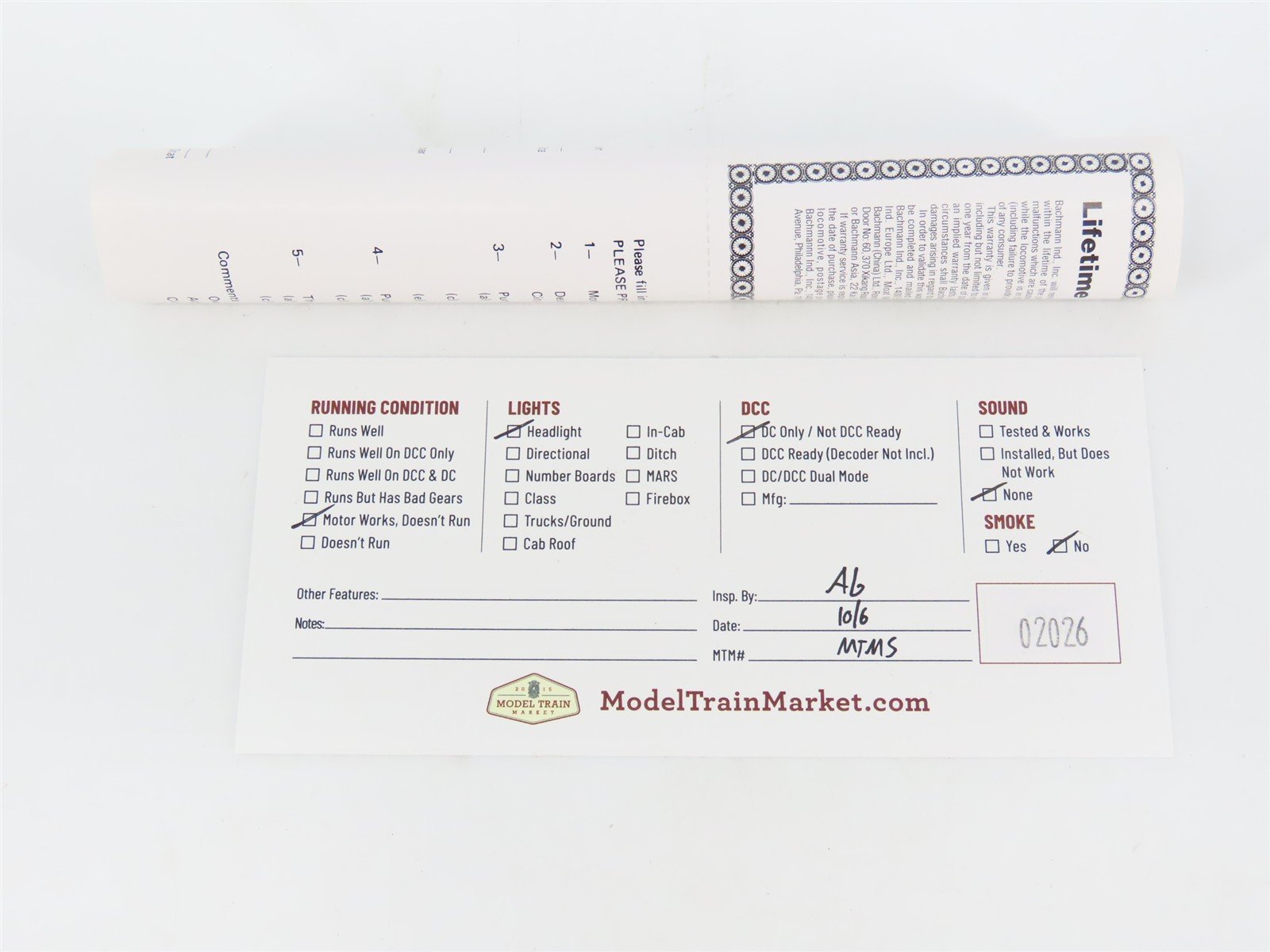 N Scale Bachmann ATSF Santa Fe 0-8-0 Steam Locomotive #705