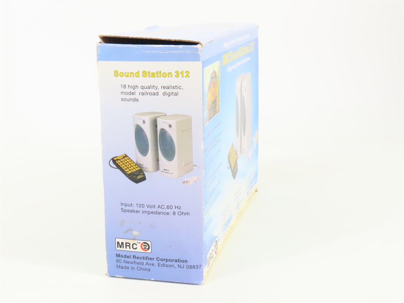 MRC #AA550 Sound Station 312 Model Railroad Sound System w/ Handheld Control