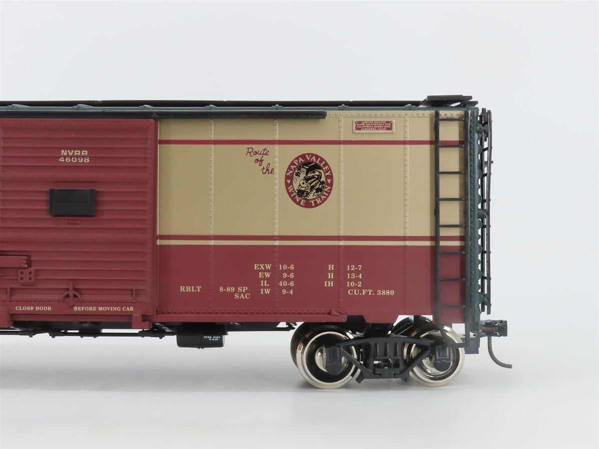 G Scale Aristo-Craft ART46032 NVRR Napa Valley Steel Boxcar #46098