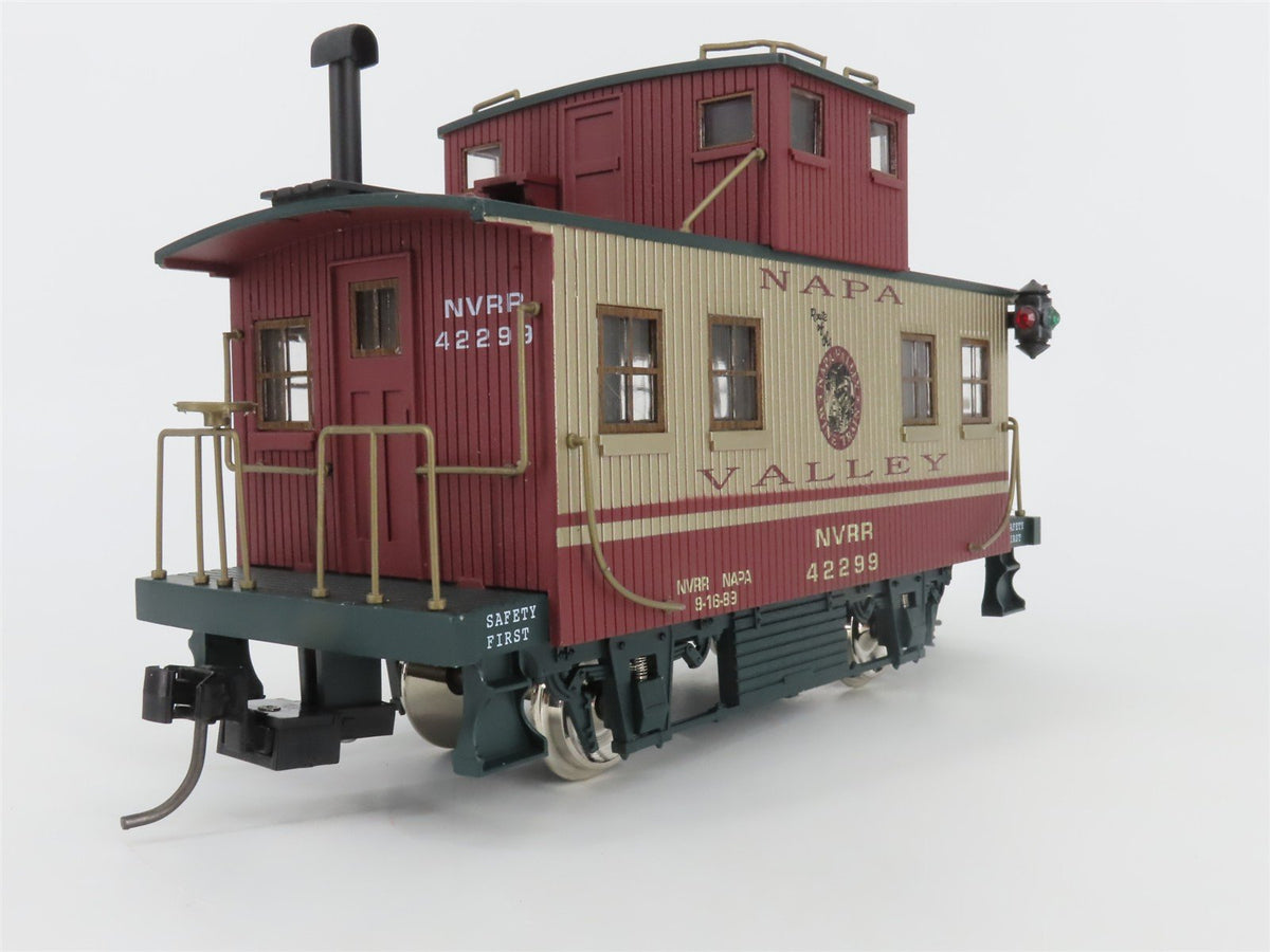 G Scale Aristo-Craft ART42232 NVRR Napa Valley Bobber Caboose #42299