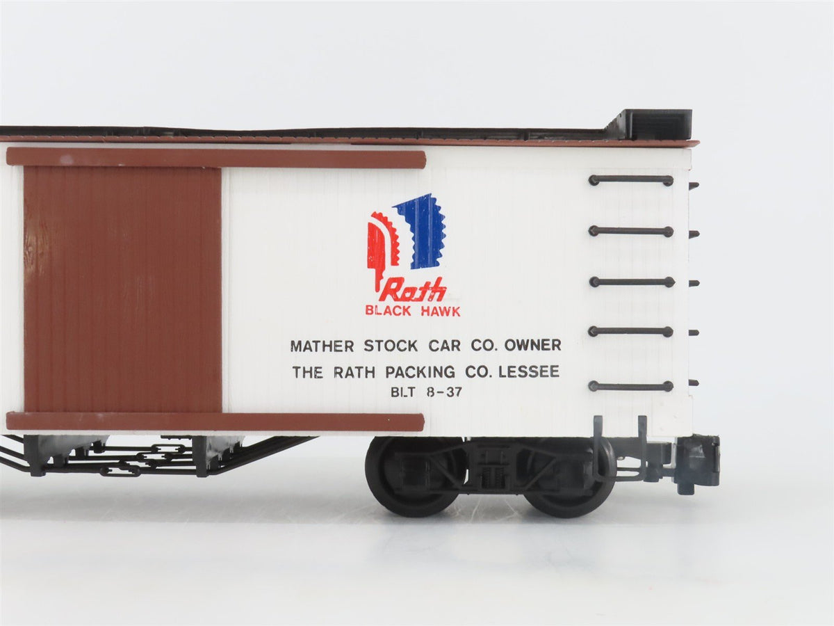 G Scale Bachmann RPRX Rath Packing Co &quot;Black Hawk&quot; Boxcar #608