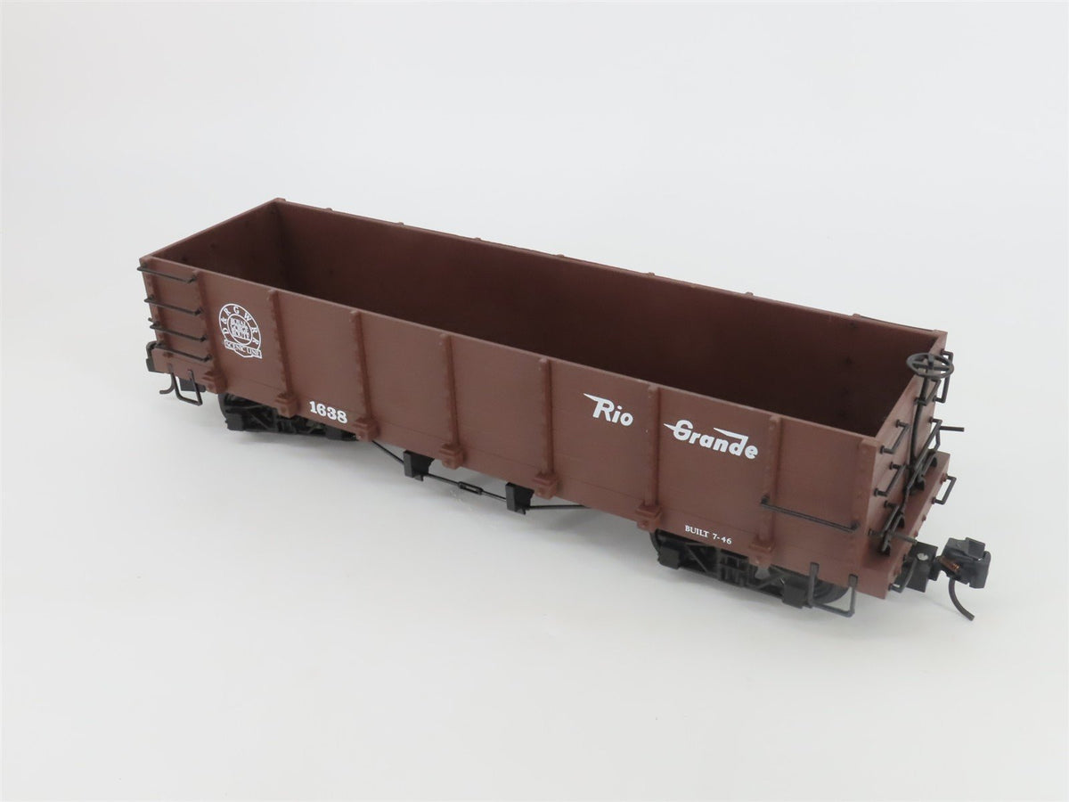 G Scale Bachmann DRGW Rio Grande Open Woodside Gondola #1638