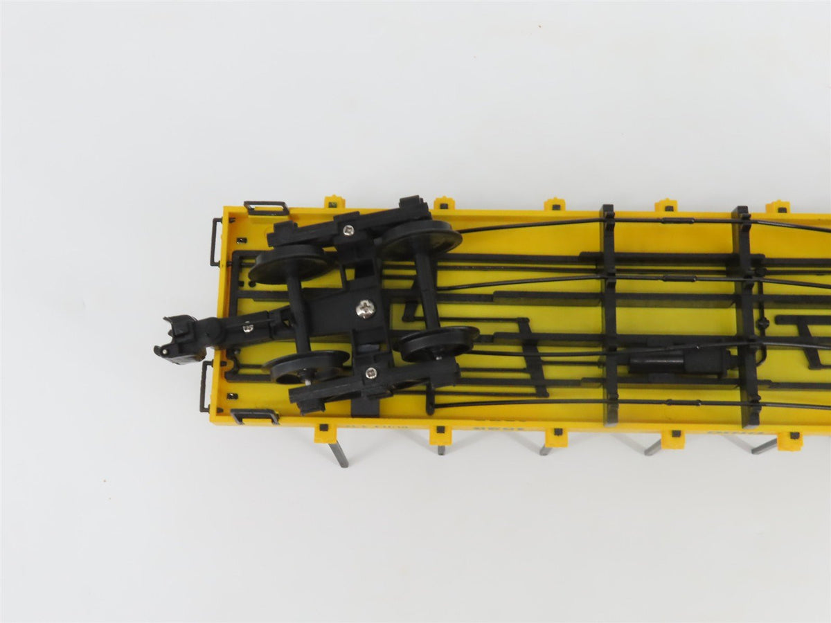 G Scale Bachmann B&amp;O Baltimore &amp; Ohio Flatcar w/Stakes #1525