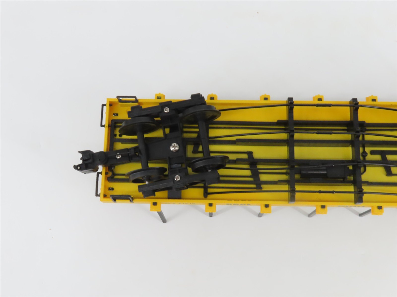 G Scale Bachmann B&O Baltimore & Ohio Flatcar w/Stakes #1525