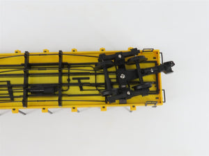 G Scale Bachmann B&O Baltimore & Ohio Flatcar w/Stakes #1525