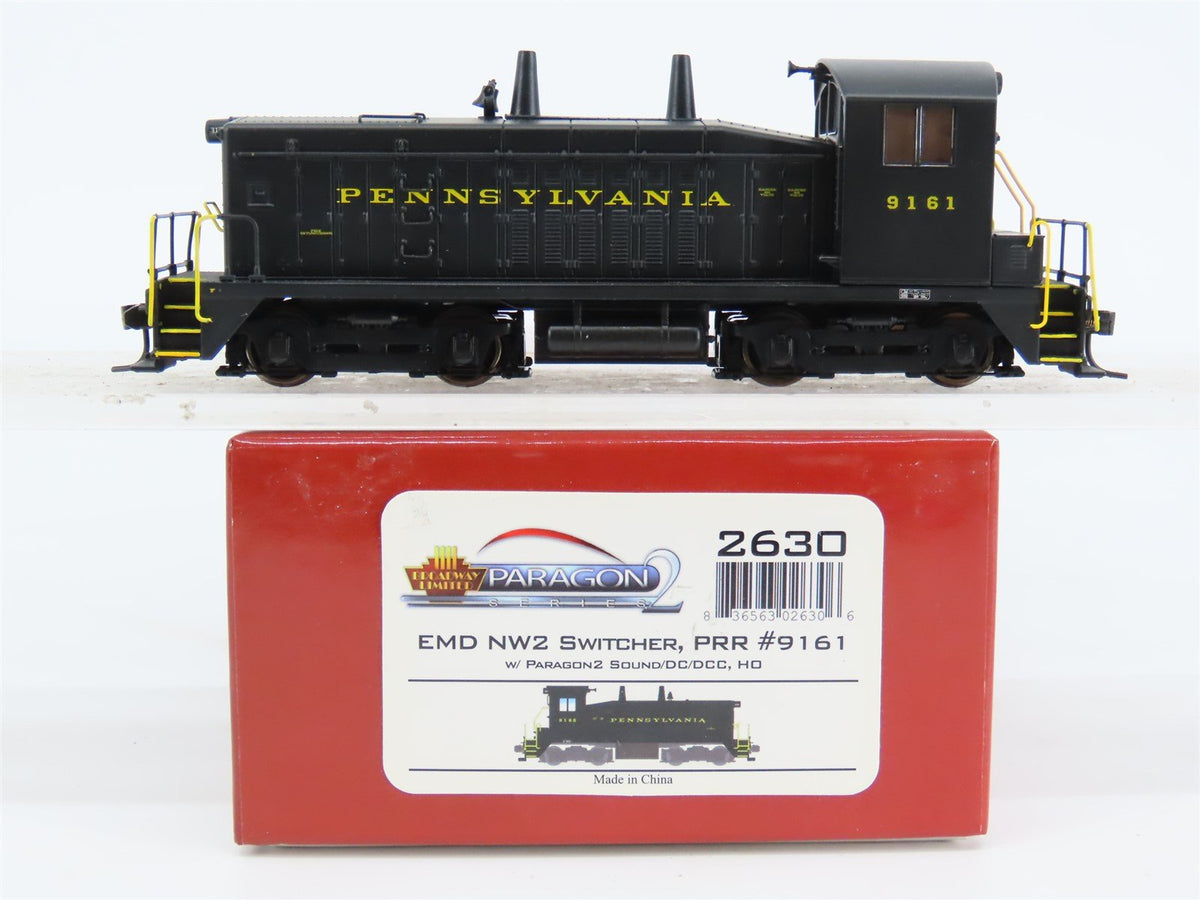 HO Scale Broadway Limited BLI 2630 PRR Pennsylvania NW2 Diesel #9161 w/Paragon2