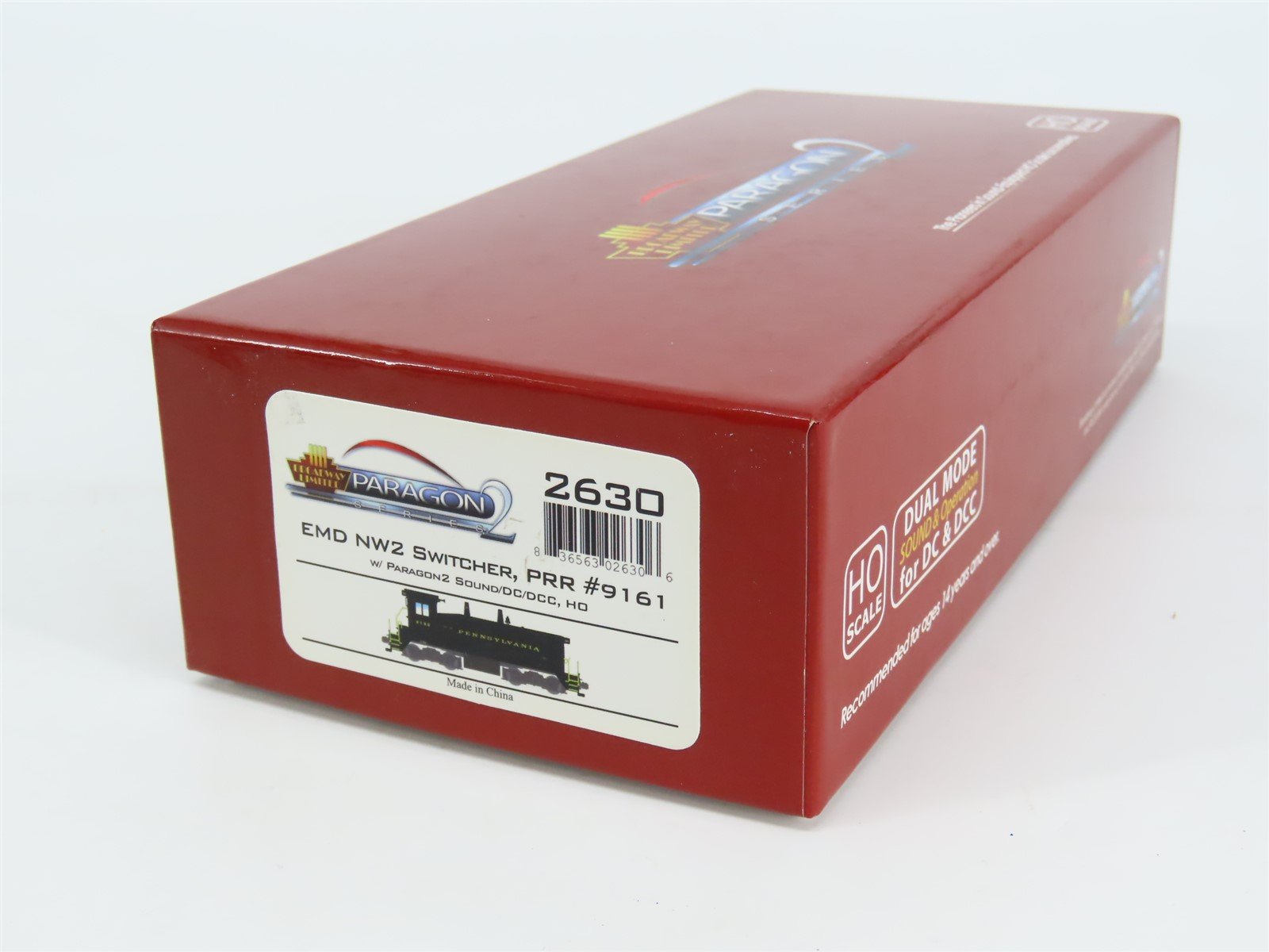 HO Scale Broadway Limited BLI 2630 PRR Pennsylvania NW2 Diesel #9161 w/Paragon2