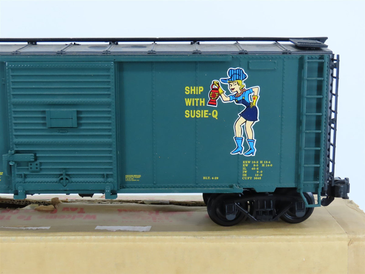 G Scale Aristo-Craft NYSW Susquehanna &quot;Ship w/Susie Q&quot; 40&#39; Boxcar #46029