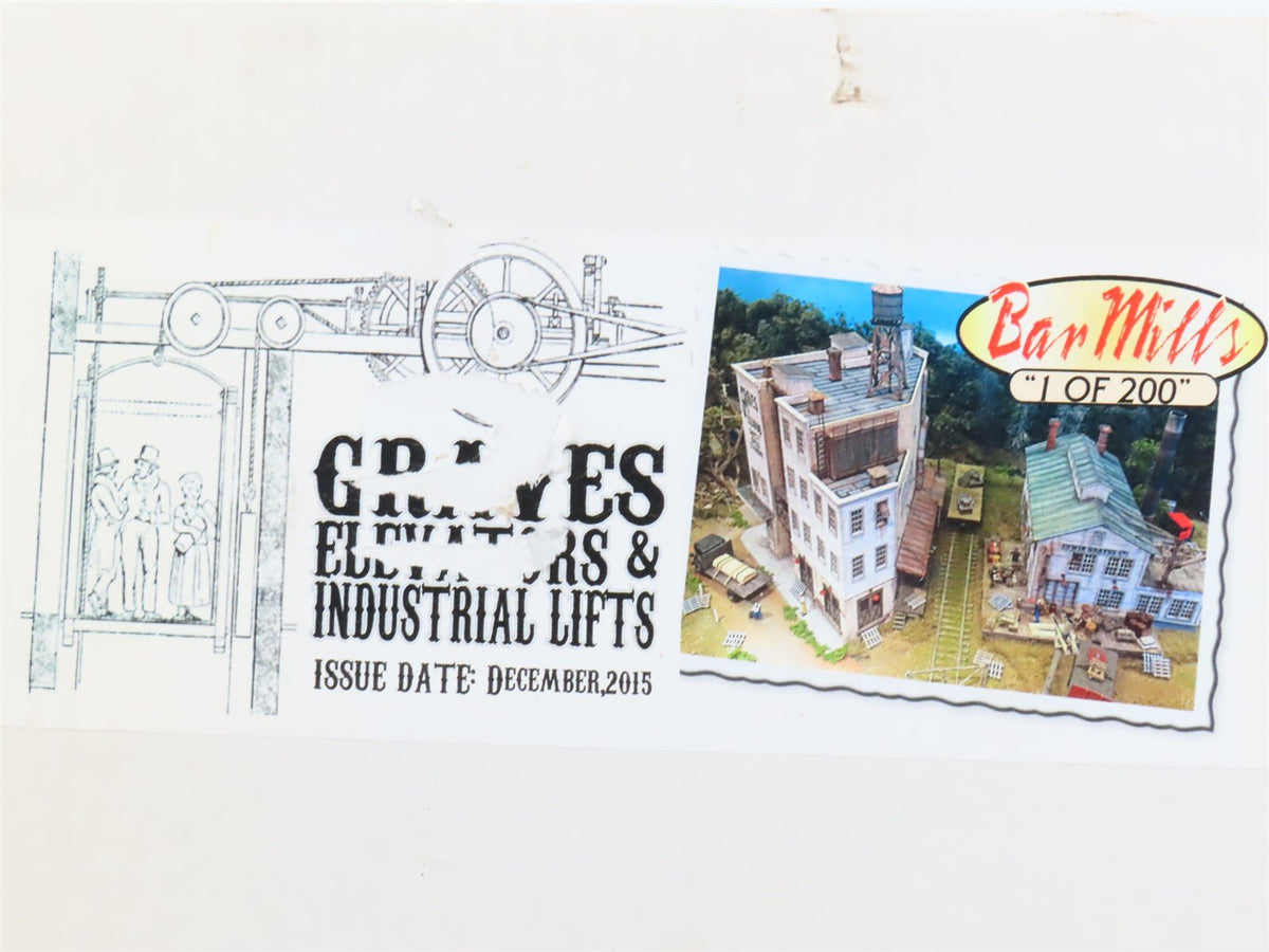 HO 1/87 Scale Bar Mills Limited Run Kit Graves Elevators &amp; Industrial Lifts